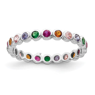 Sterling Silver Rings Style QR7367 - Classique Jewelry Inc.