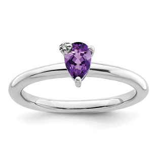 Sterling Silver Rings Style QR7422AM - Classique Jewelry Inc.