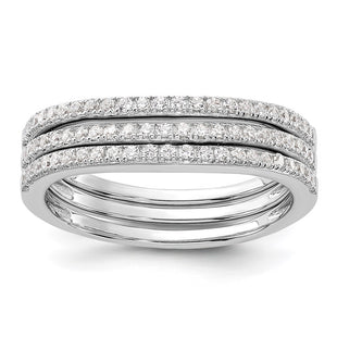 Sterling Silver Jewelry Style QR7545 - Classique Jewelry Inc.