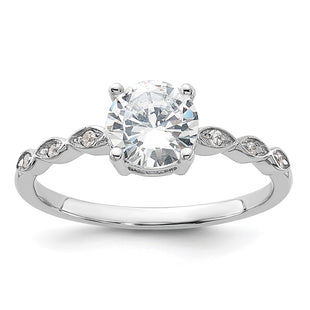Sterling Silver Rings Style QR7565 - Classique Jewelry Inc.