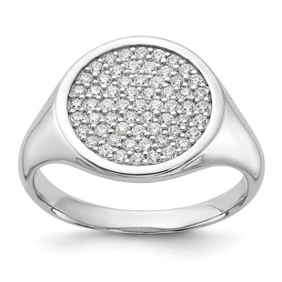 Sterling Silver Rings Style QR7636 - Classique Jewelry Inc.