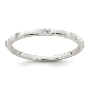 Sterling Silver Rings Style QR7734 - Classique Jewelry Inc.