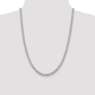 Sterling Silver Rambo Chain (Style QRM100-24)