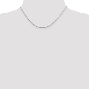 Sterling Silver Diamond-cut Round Spiga Chain (Style QSR035-16)