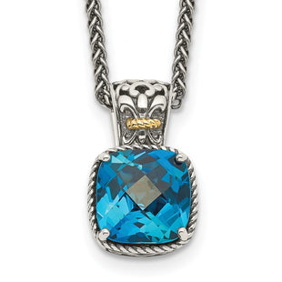 14k/Silver Two-Tone Jewelry Style QTC1343 - Classique Jewelry Inc.
