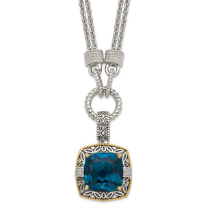 14k/Silver Two-Tone Jewelry Style QTC1344 - Classique Jewelry Inc.