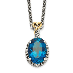 14k/Silver Two-Tone Jewelry Style QTC1364 - Classique Jewelry Inc.