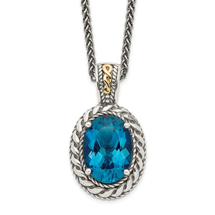 14k/Silver Two-Tone Jewelry Style QTC1365 - Classique Jewelry Inc.