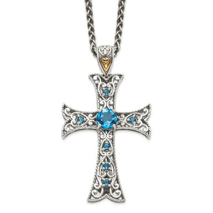 14k/Silver Two-Tone Jewelry Style QTC1378 - Classique Jewelry Inc.