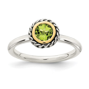 14k/Silver Two-Tone Rings Style QTC1659 - Classique Jewelry Inc.