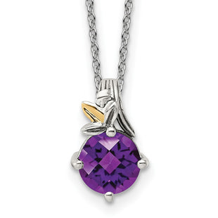 14k/Silver Two-Tone Jewelry Style QTC1747 - Classique Jewelry Inc.