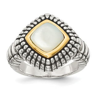 14k/Silver Two-Tone Rings Style QTC54 - Classique Jewelry Inc.