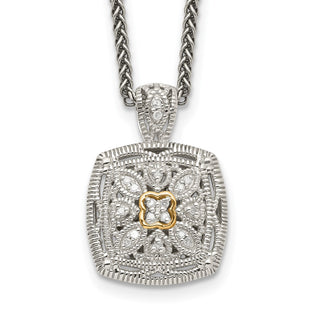 14k/Silver Two-Tone Jewelry Style QTC652 - Classique Jewelry Inc.