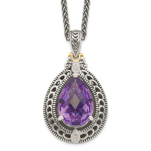 14k/Silver Two-Tone Jewelry Style QTC697 - Classique Jewelry Inc.