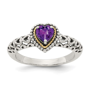 14k/Silver Two-Tone Rings Style QTC712 - Classique Jewelry Inc.