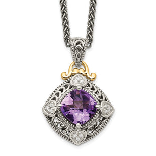 14k/Silver Two-Tone Jewelry Style QTC738 - Classique Jewelry Inc.