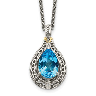 14k/Silver Two-Tone Jewelry Style QTC756 - Classique Jewelry Inc.