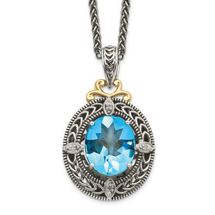 14k/Silver Two-Tone Jewelry Style QTC776 - Classique Jewelry Inc.