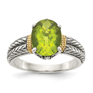 14k/Silver Two-Tone Rings Style QTC871 - Classique Jewelry Inc.