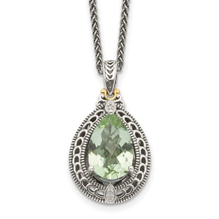14k/Silver Two-Tone Jewelry Style QTC887 - Classique Jewelry Inc.