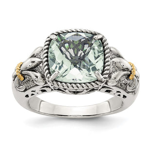 14k/Silver Two-Tone Rings Style QTC908 - Classique Jewelry Inc.