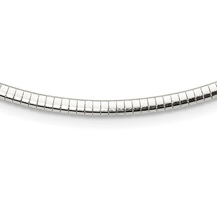 Sterling Silver Cubetto Necklace (Style QU3-16)