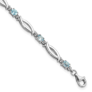 Sterling Silver Bracelets Style QX994BT - Classique Jewelry Inc.