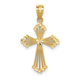 14k Passion Cross Pendant (Style REL118)