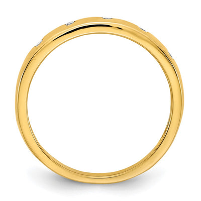 14K 5-stone Diamond Ring