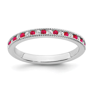 14k White Gold Jewelry Style RM7245 - Classique Jewelry Inc.