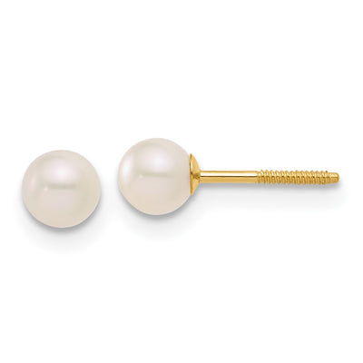 14K Madi K White FWC Pearl 15 Necklace, Earrings & 5.5 Bracelet 3pc Set