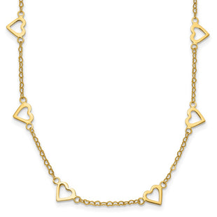 14k Yellow Gold Chain Necklaces Style SF2468 - Classique Jewelry Inc.