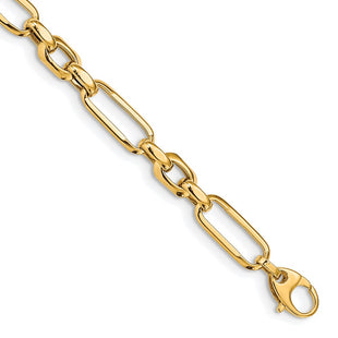 14k Yellow Gold Bracelets Style SF2614 - Classique Jewelry Inc.