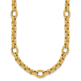 14k Yellow Gold Chain Necklaces Style SF3267 - Classique Jewelry Inc.