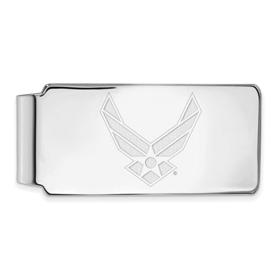 Sterling Silver LogoArt U.S. Air Force Money Clip