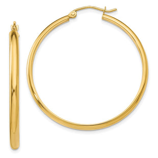14k Polished Hoop Earring (Style TA235)