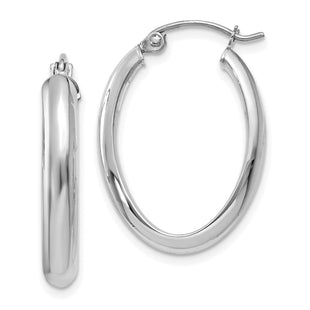 14k White Gold Earrings Style TE267 - Classique Jewelry Inc.