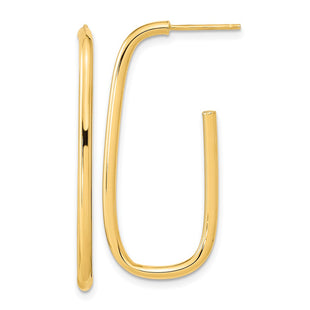 14k Yellow Gold Earrings Style TF2155 - Classique Jewelry Inc.