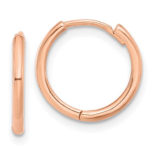 14k Rose Gold Earrings Style TF2301R - Classique Jewelry Inc.