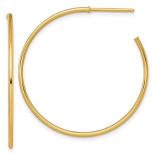 14k Yellow Gold Earrings Style TF2485 - Classique Jewelry Inc.