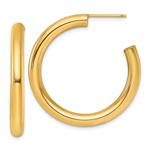 14k Yellow Gold Earrings Style TF2538 - Classique Jewelry Inc.