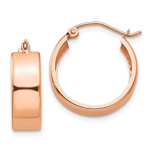 14k Rose Gold Earrings Style TF616 - Classique Jewelry Inc.