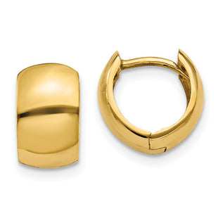 14k Yellow Gold Earrings Style TM614 - Classique Jewelry Inc.