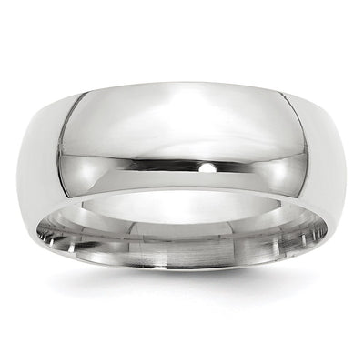 14K White Gold Standard Comfort Fit Band