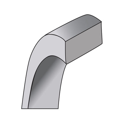 Sterling Silver Lightweight Flat Band