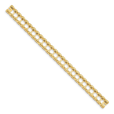 14K Tennis Jacket Blank, 6.5 x 10mm (2.0-6.5)