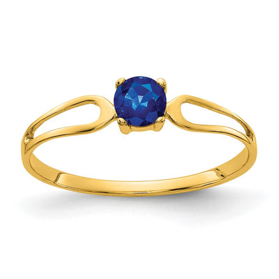 14K Sapphire ring