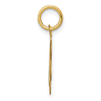 14K My Confirmation Charm, 22 x 13mm