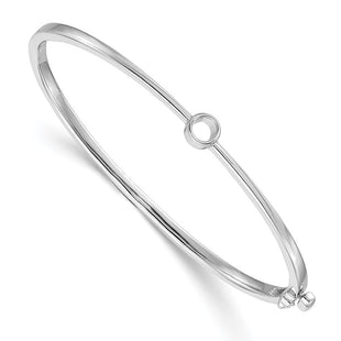 14k White Gold Bracelets Style XB181 - Classique Jewelry Inc.
