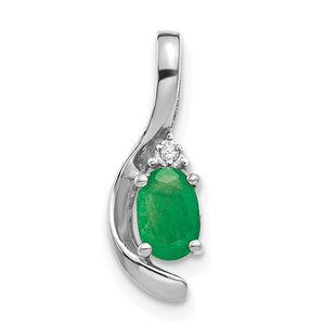 14k White Gold Pendants Style XBS386 - Classique Jewelry Inc.